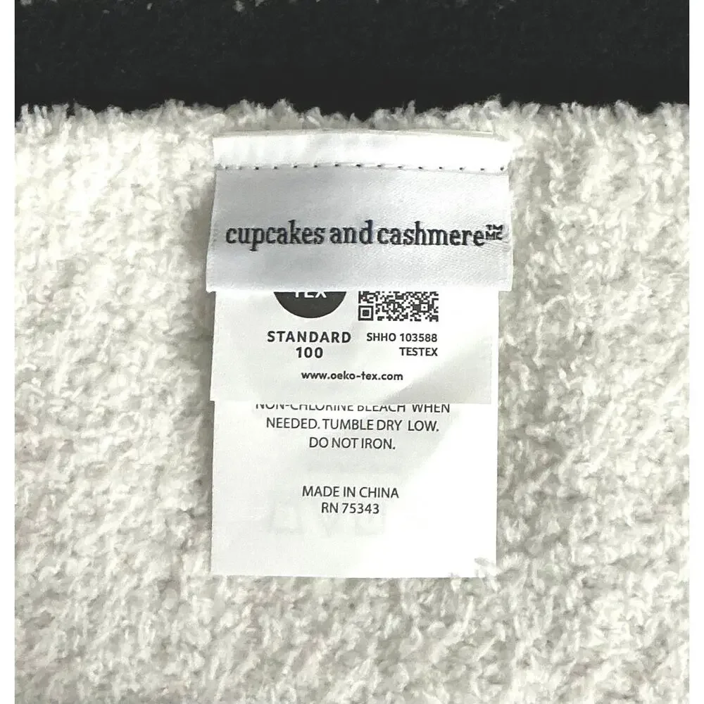 Cupcakes & Cashmere Halloween Spider Web Soft Throw Blanket 50X70” Reversible
